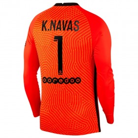 Camisetas Paris Saint Germain K.Navas 1 Portero Primera Equipacion 2020/2021 Manga Larga